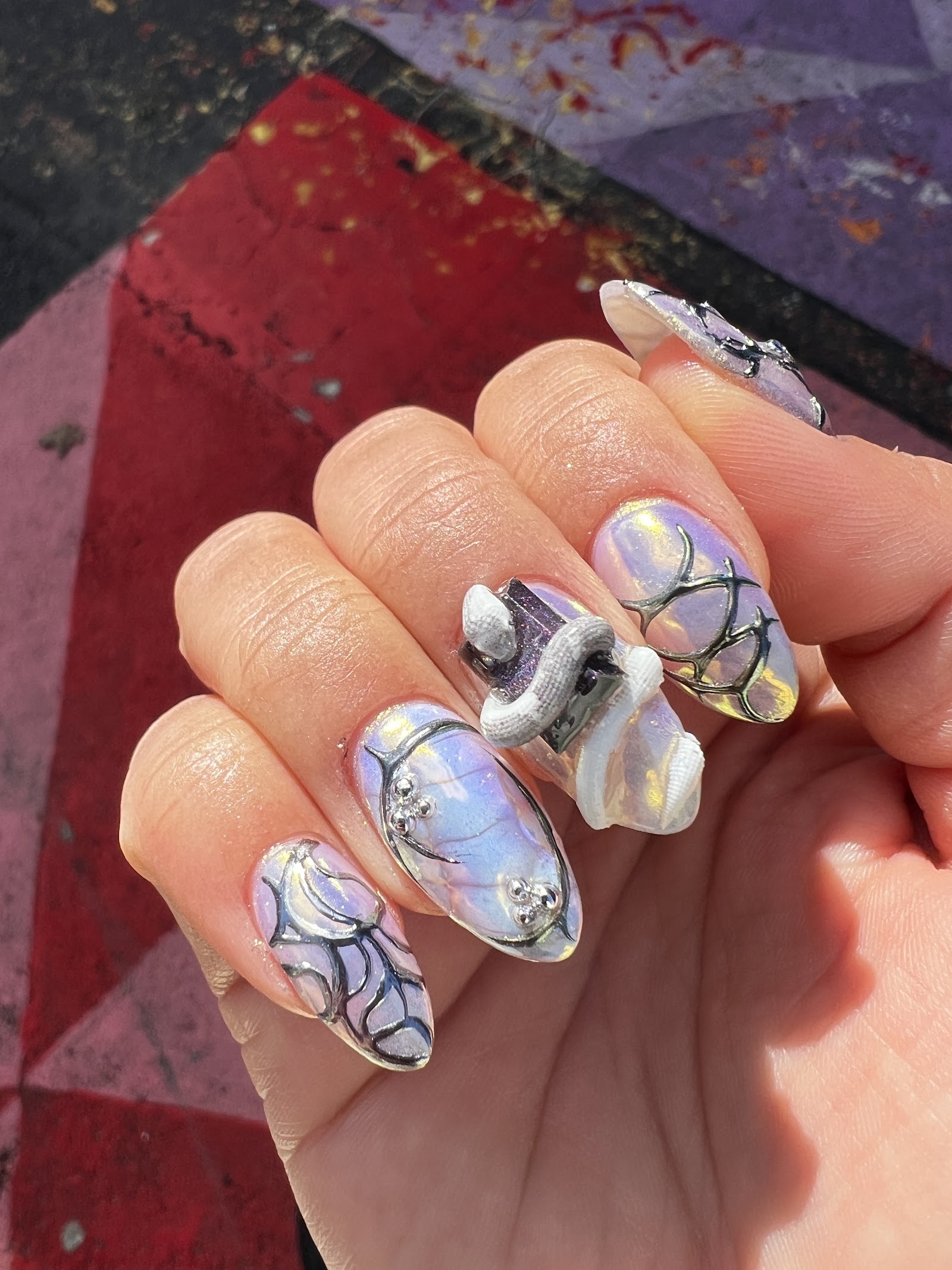 L'amour Nail and Spa nail work in The Bronx, New York